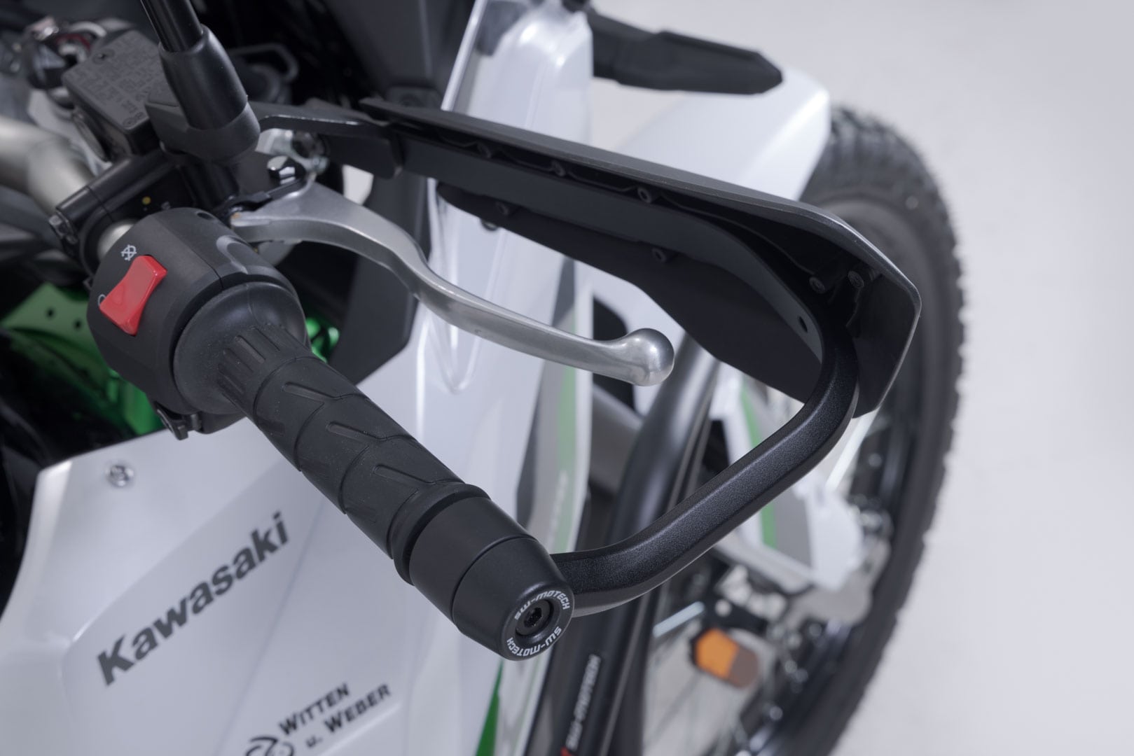 Sport handguard kit Black. Kawasaki KLE500 / KLE500 SE (26-). - 6