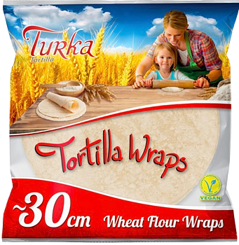 Tortilla Wraps 30cm – 80g*18p