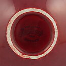 Carl-Harry Stålhane (California 1952) Red/Gray Oval Bowl 15/7 cm