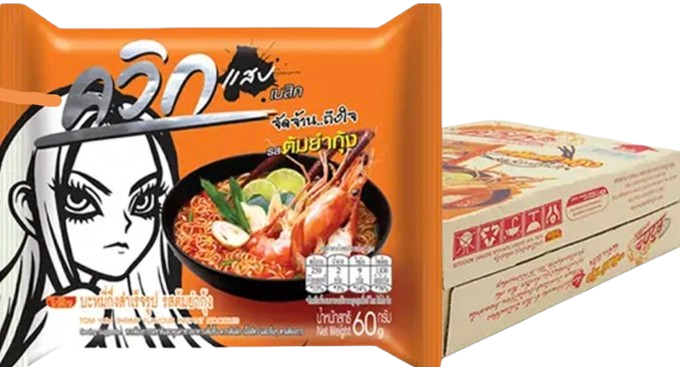 Wai Wai Tom Yum Räksmak 60g 30p