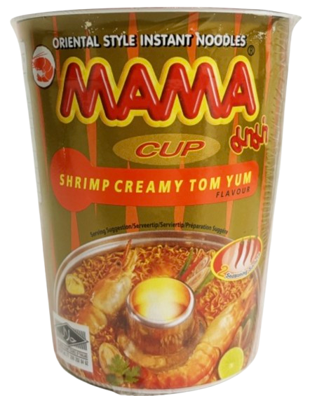MAMA Cup 70g Creamy Tom Yum Shrimp - Krämiga