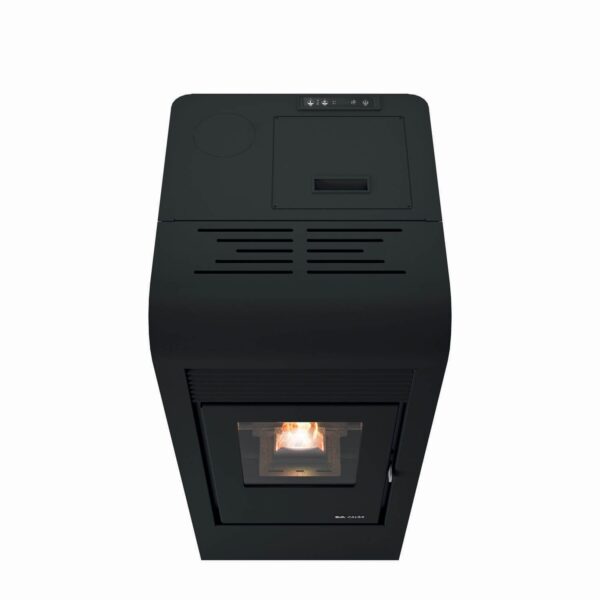 Eva Calòr RITA pelletskamin 8 kW – svart - 2