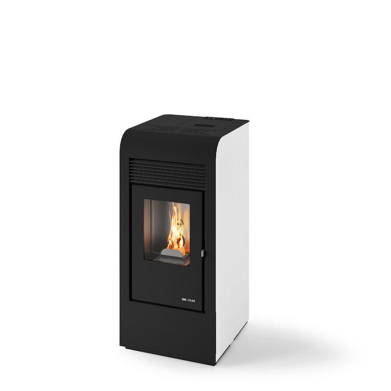 Eva Calòr RITA pelletskamin 8 kW – svart - 5