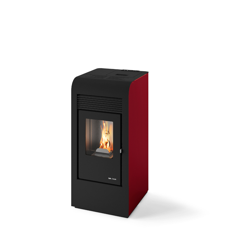 Eva Calòr RITA pelletskamin 8 kW – svart - 6
