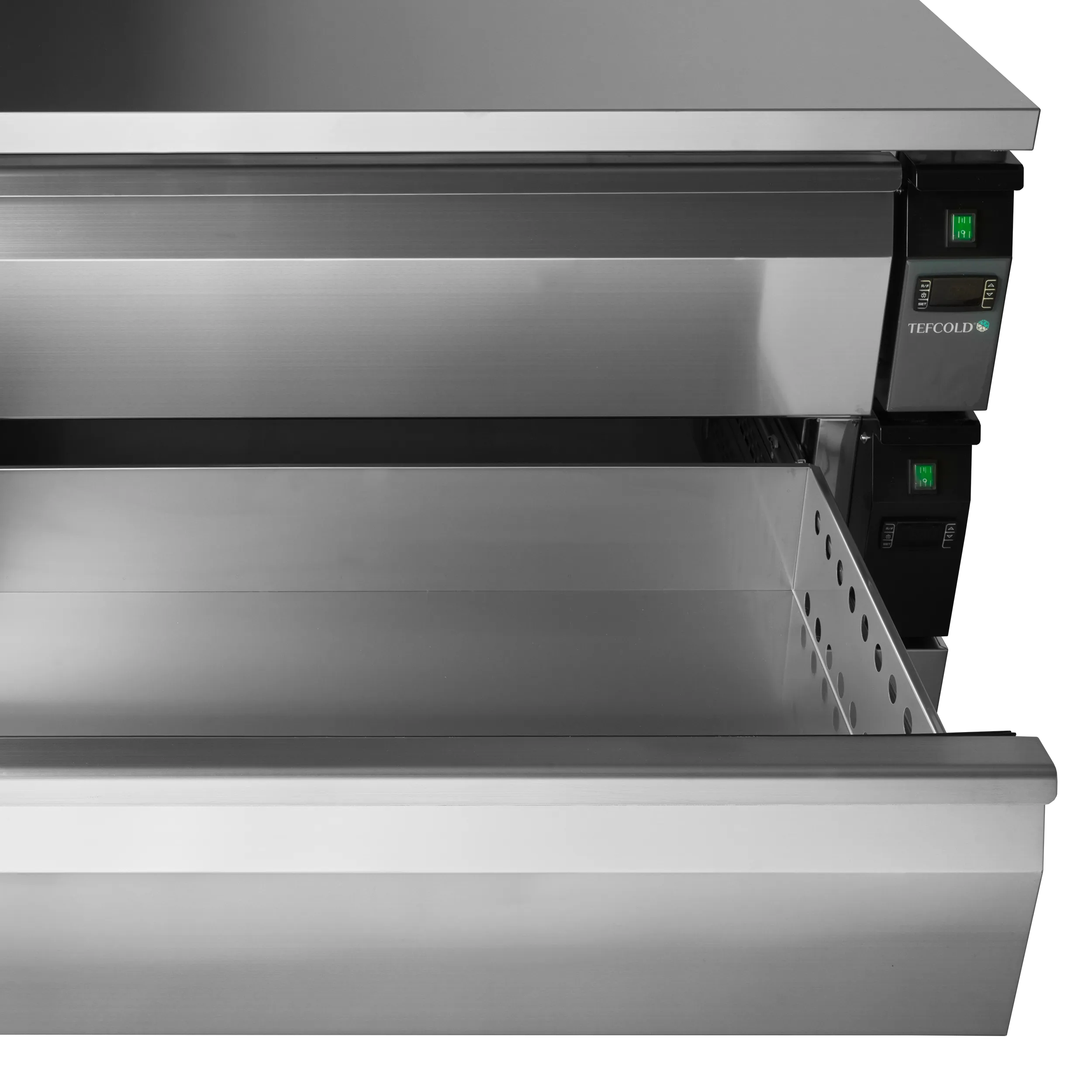 Grill Refrigerator-Freezer Unit with 2 GN 2/1 Drawers, UD2-22, Tefcold - 5