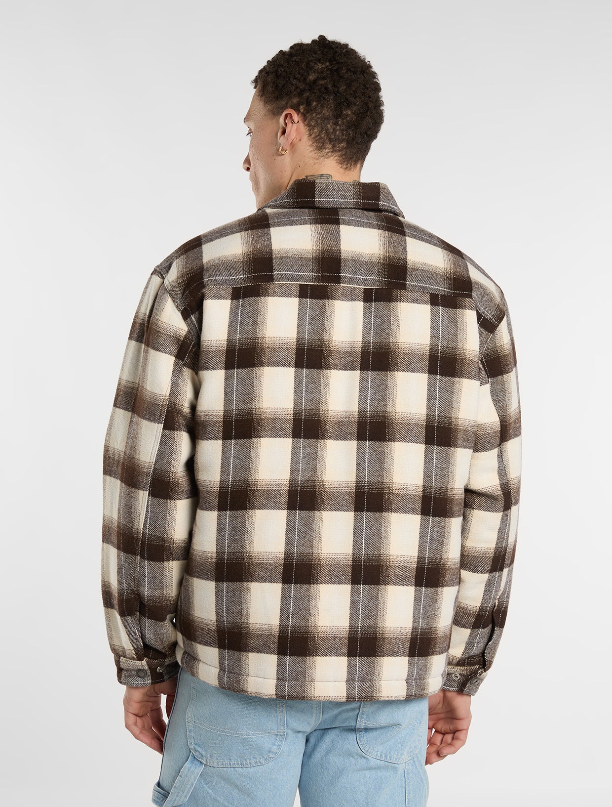 Dickies Florence Oversized Shacket Timber Brown - 2