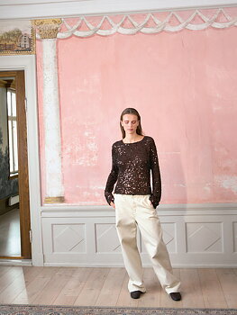 Sandnes Isla Sweater 2610_01  (23 m st 3)
