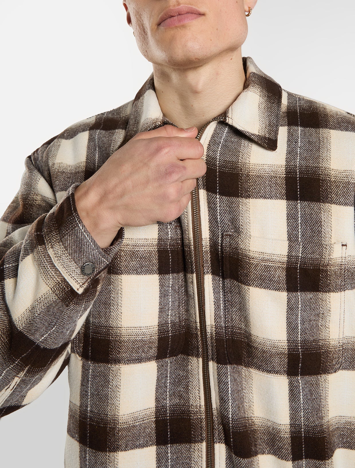 Fodrad flanell shacket - 6