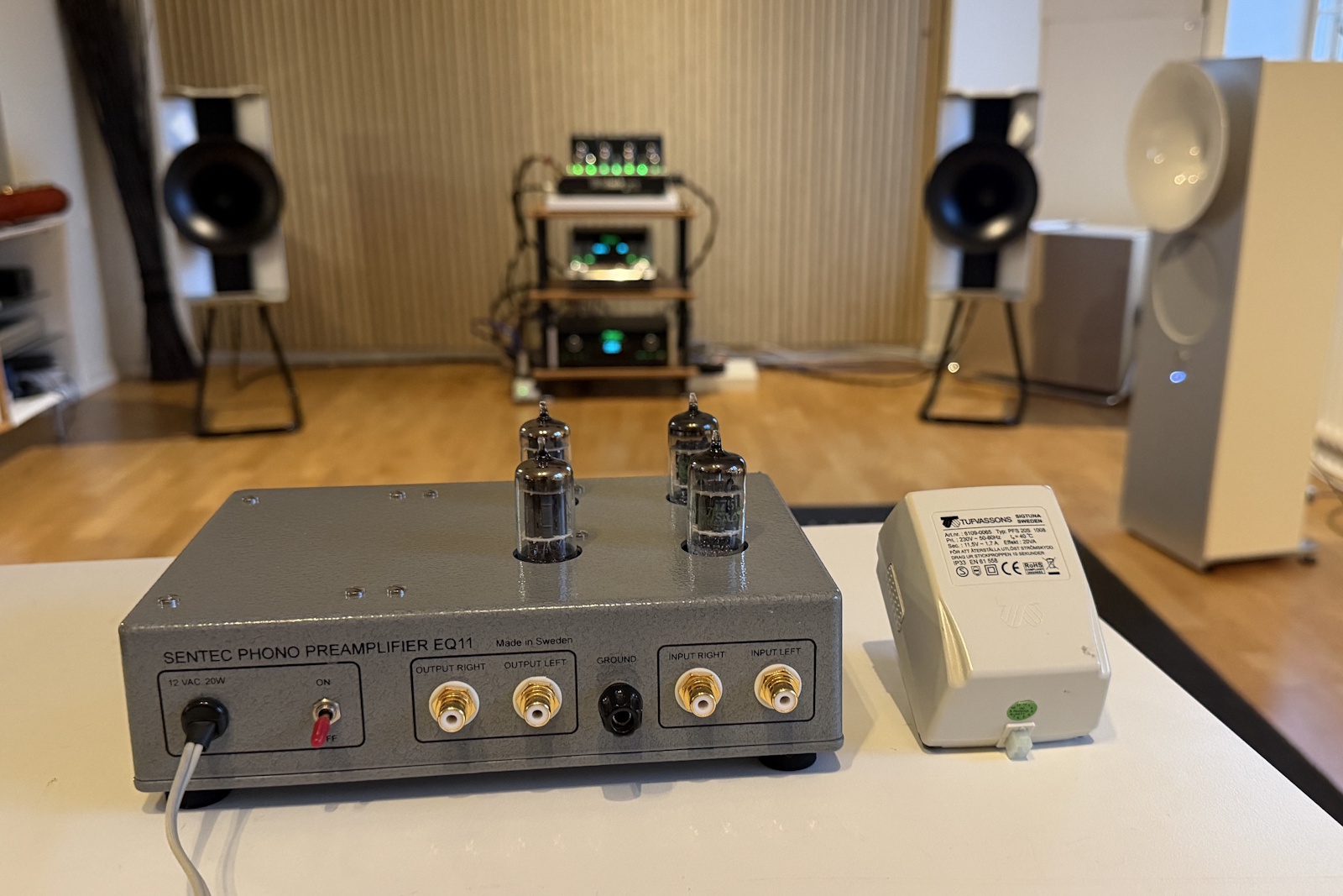 Sentec EQ11 - MM Riaa med rör - Beg - 2