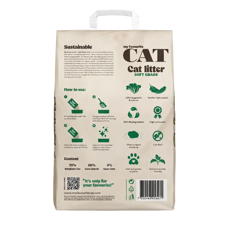 My Favourite Cat - Kattsand Softgrass 10 L - 2