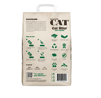 My Favourite Cat - Kattsand Softgrass 10 L