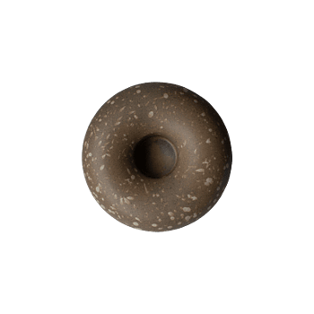 Float Tealight - brown dot