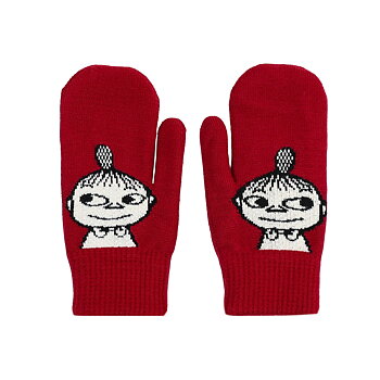 Moomin Mittens - Adult Size - Little My Red