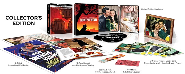 Gone With The Wind - Limited Collector's Edition Steelbook (BLU-RAY 4K ULTRA HD)