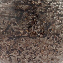 Ingrid Atterberg (1960s) Brown/White Swelling Vase with Handle 8 cm #4330-783