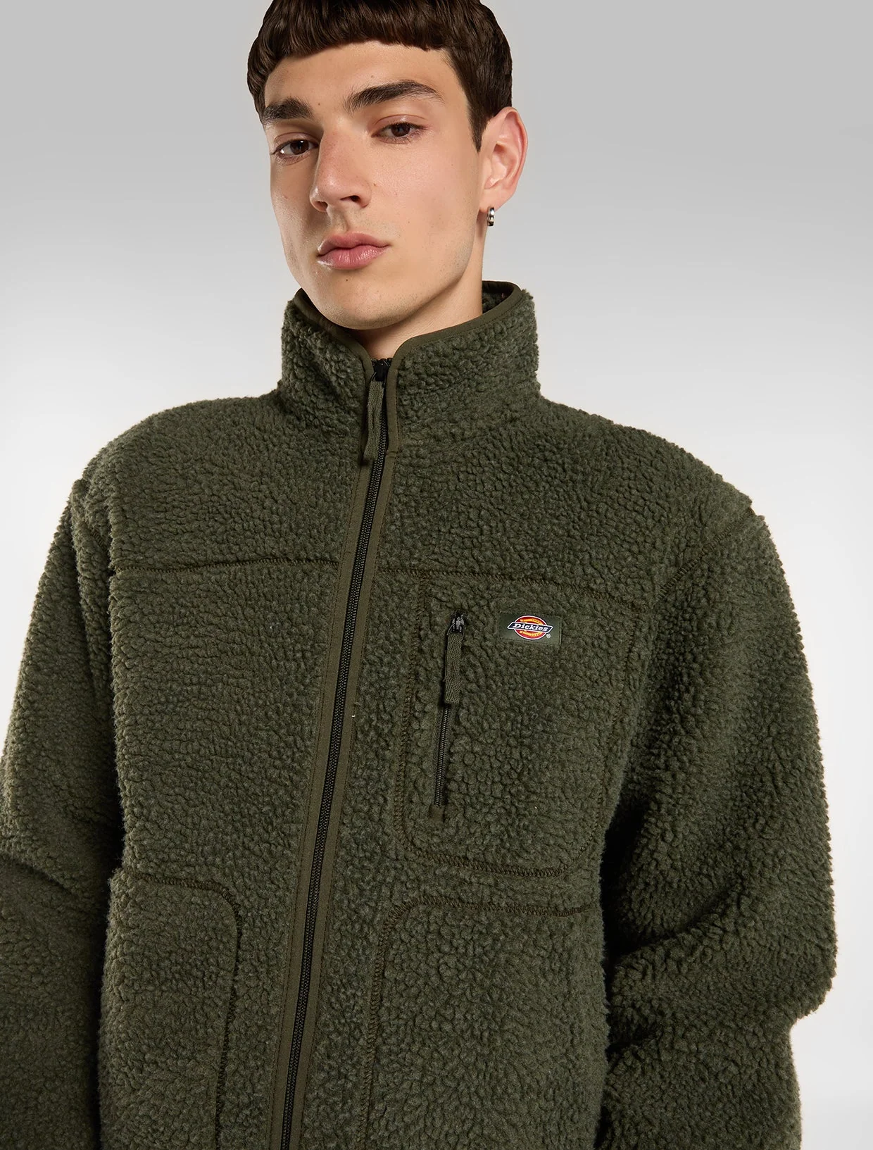 Dickies Mount Hope Fleecetröja Deep Depths - 4
