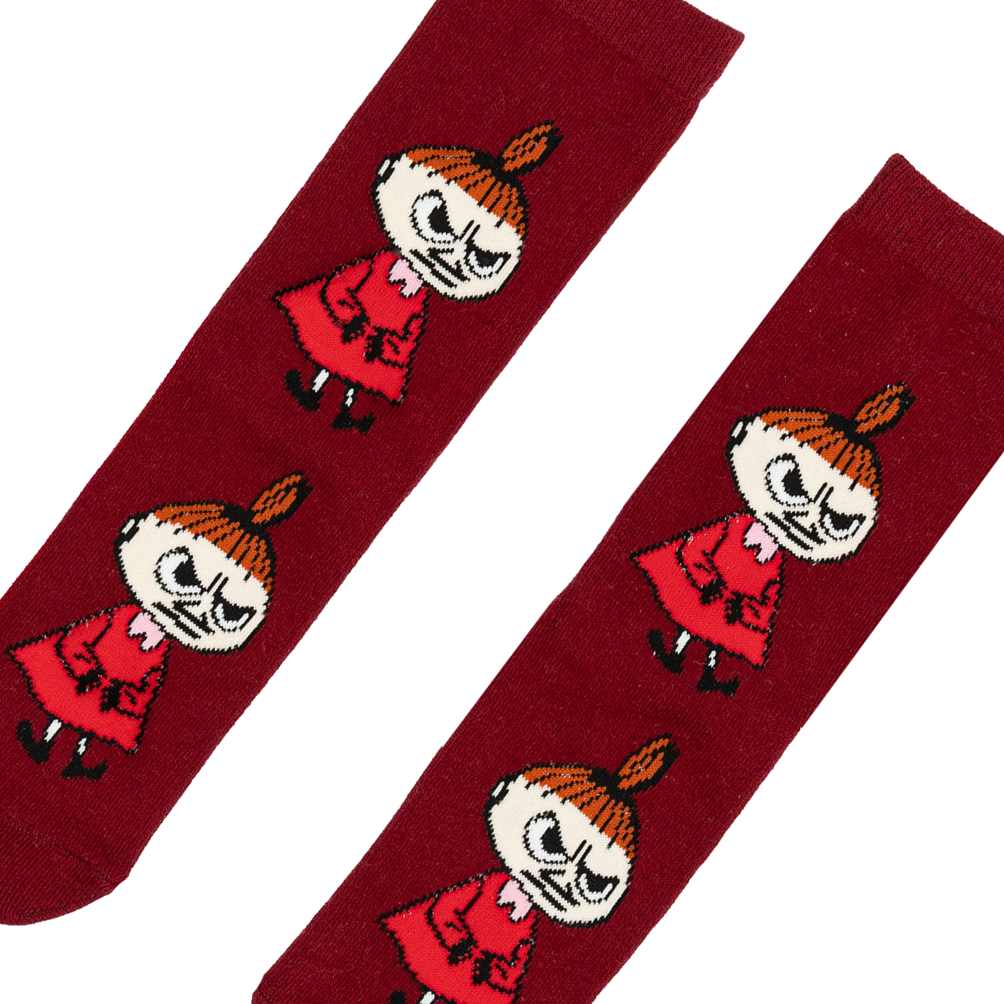 Moomin Women's Socks - Little My Red - 2
