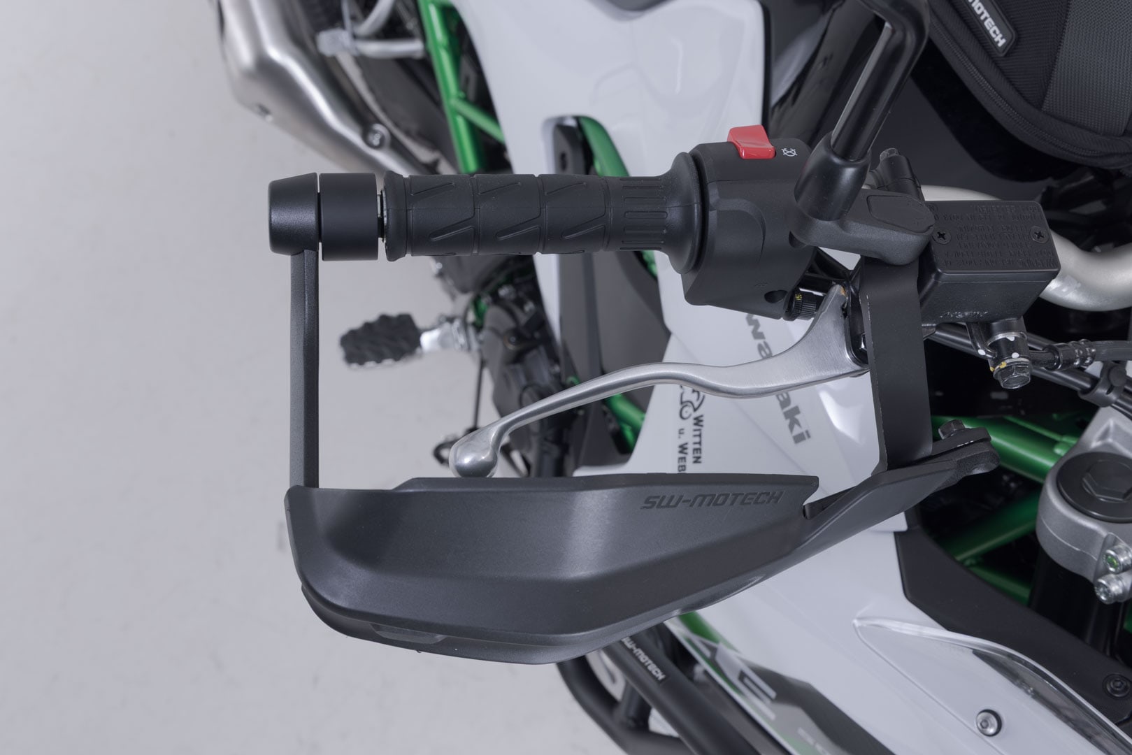 Adventure handguard kit Black. Kawasaki KLE500 / KLE500 SE (26-). - 8