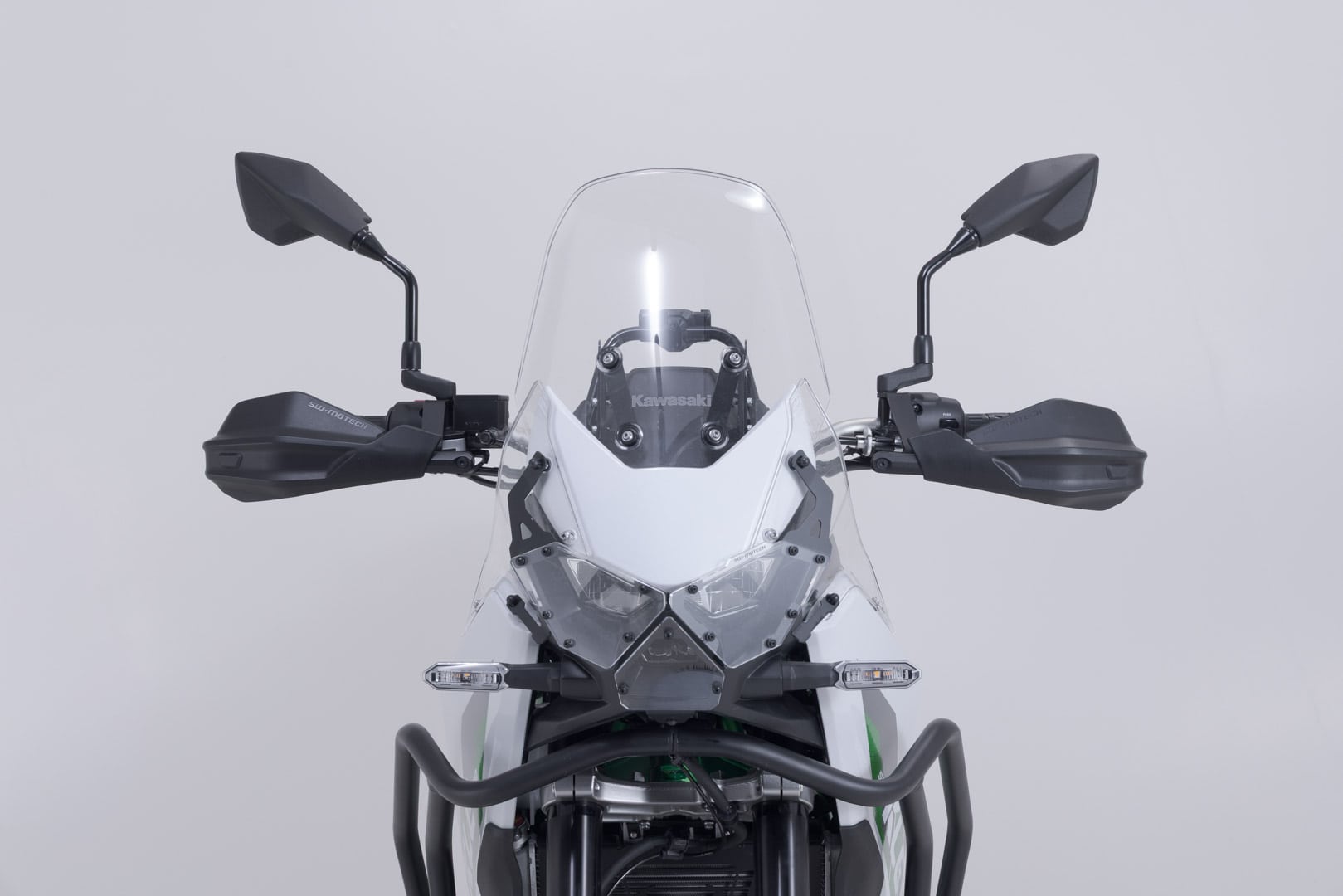 Adventure handguard kit Black. Kawasaki KLE500 / KLE500 SE (26-). - 2