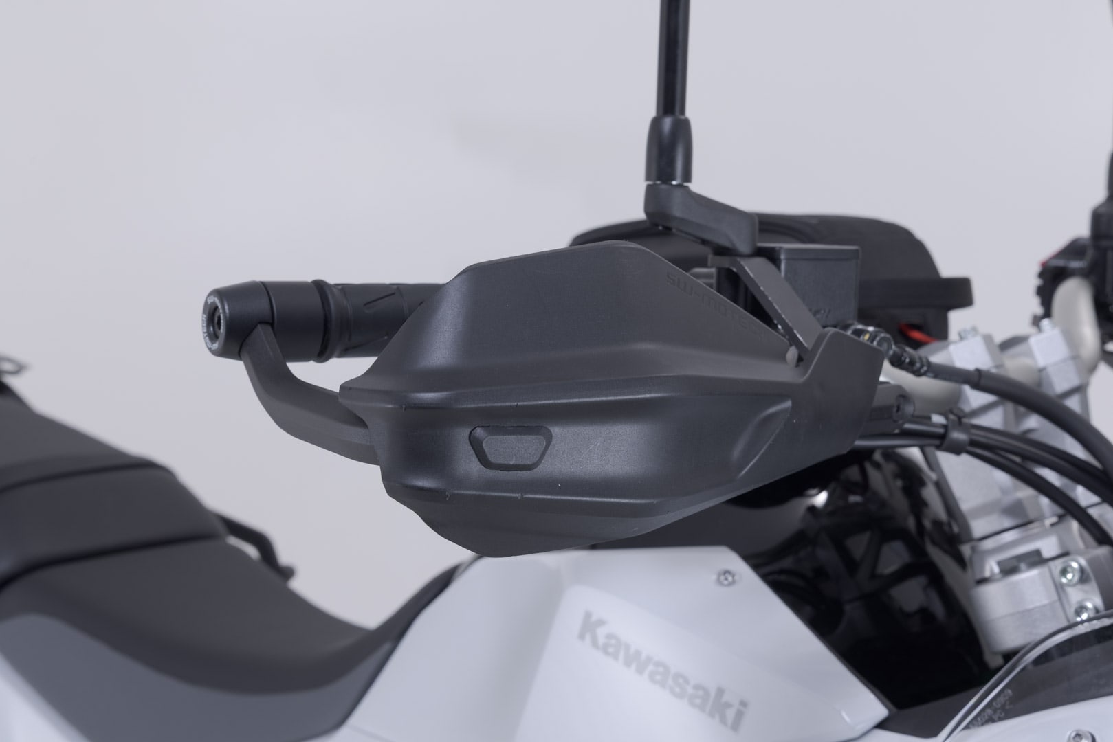 Adventure handguard kit Black. Kawasaki KLE500 / KLE500 SE (26-). - 3