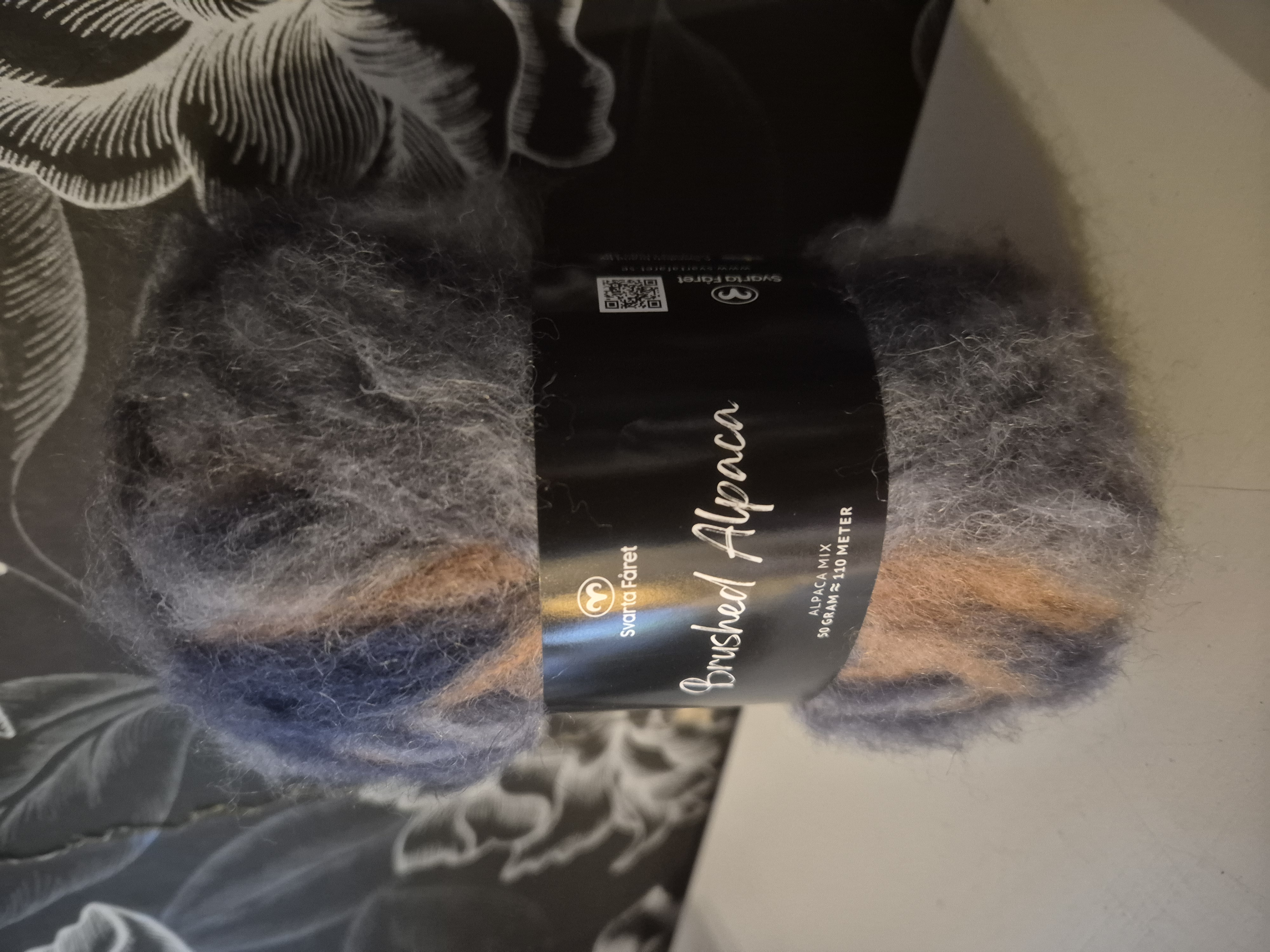 Brushed Alpacka 222032 Analog Soul 50gr Svarta fåret