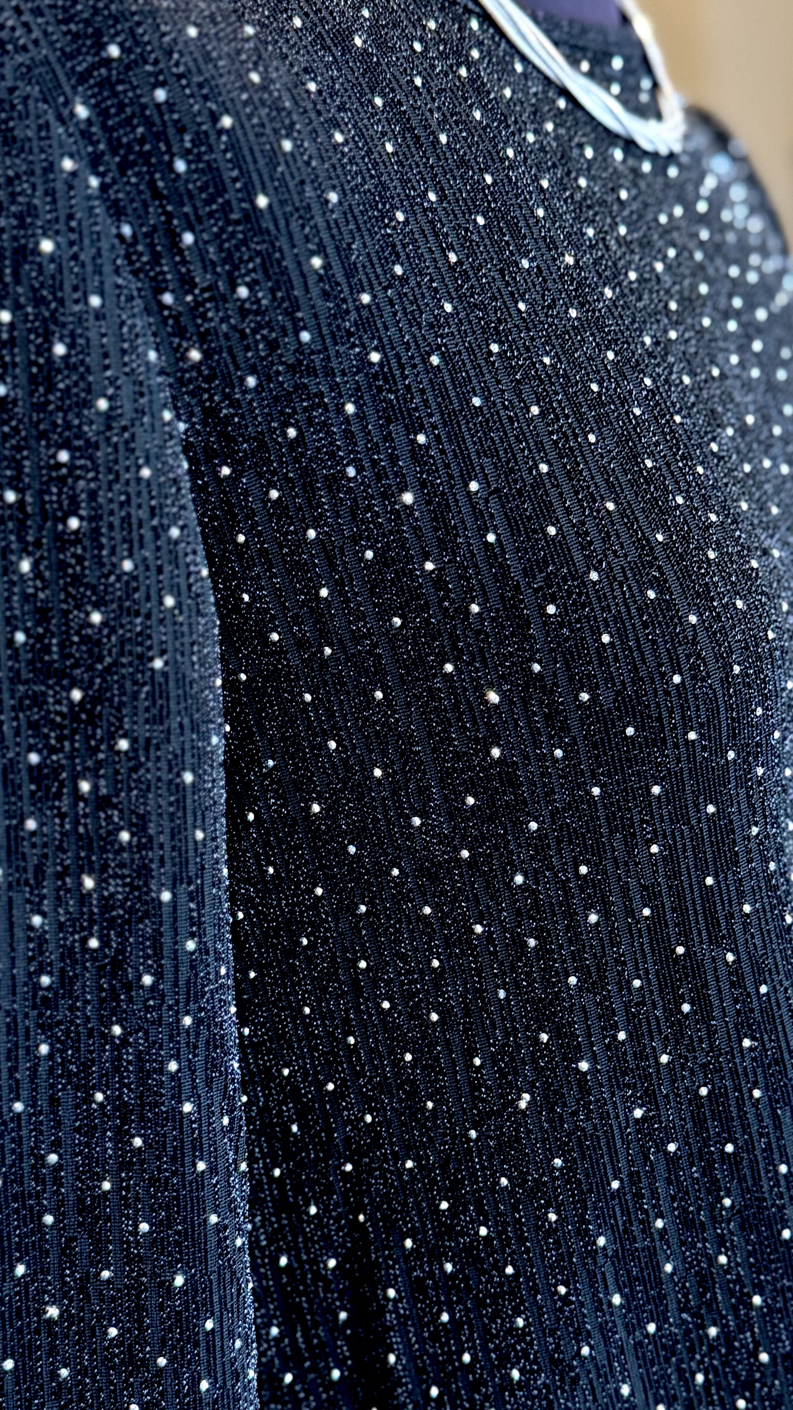 Belinda sparkling dress - black - 3