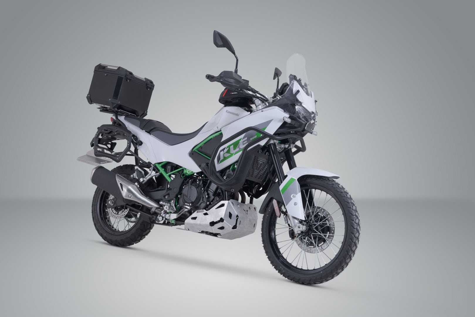 TRAX ADV top case system Black. Kawasaki KLE500 / KLE500 SE (26-). - 2