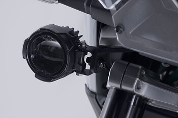 Light mounts Black. Kawasaki KLE500 / KLE500 SE (26-).