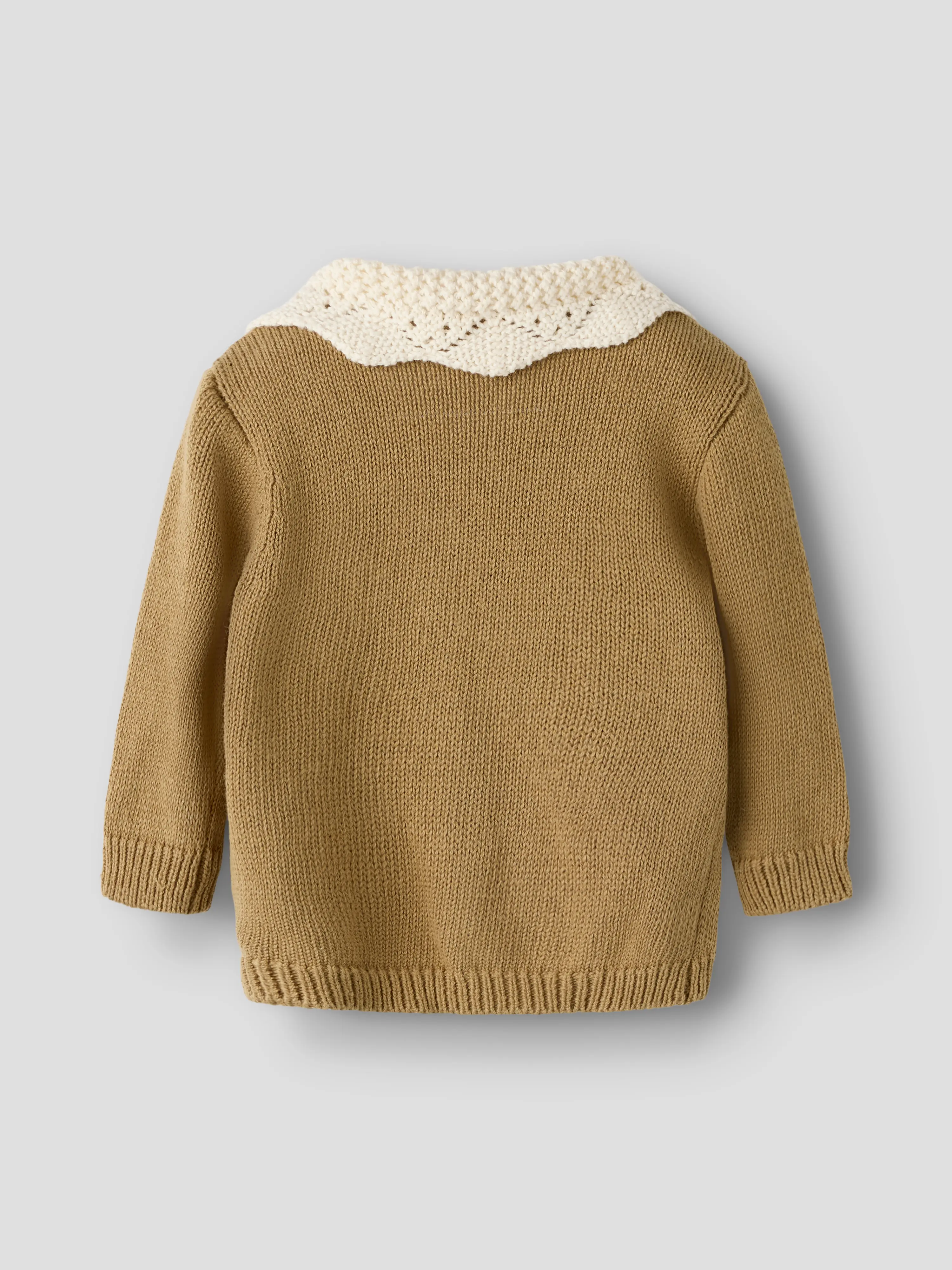 NBFROBA LS KNIT CARD LIL Kelp - 3