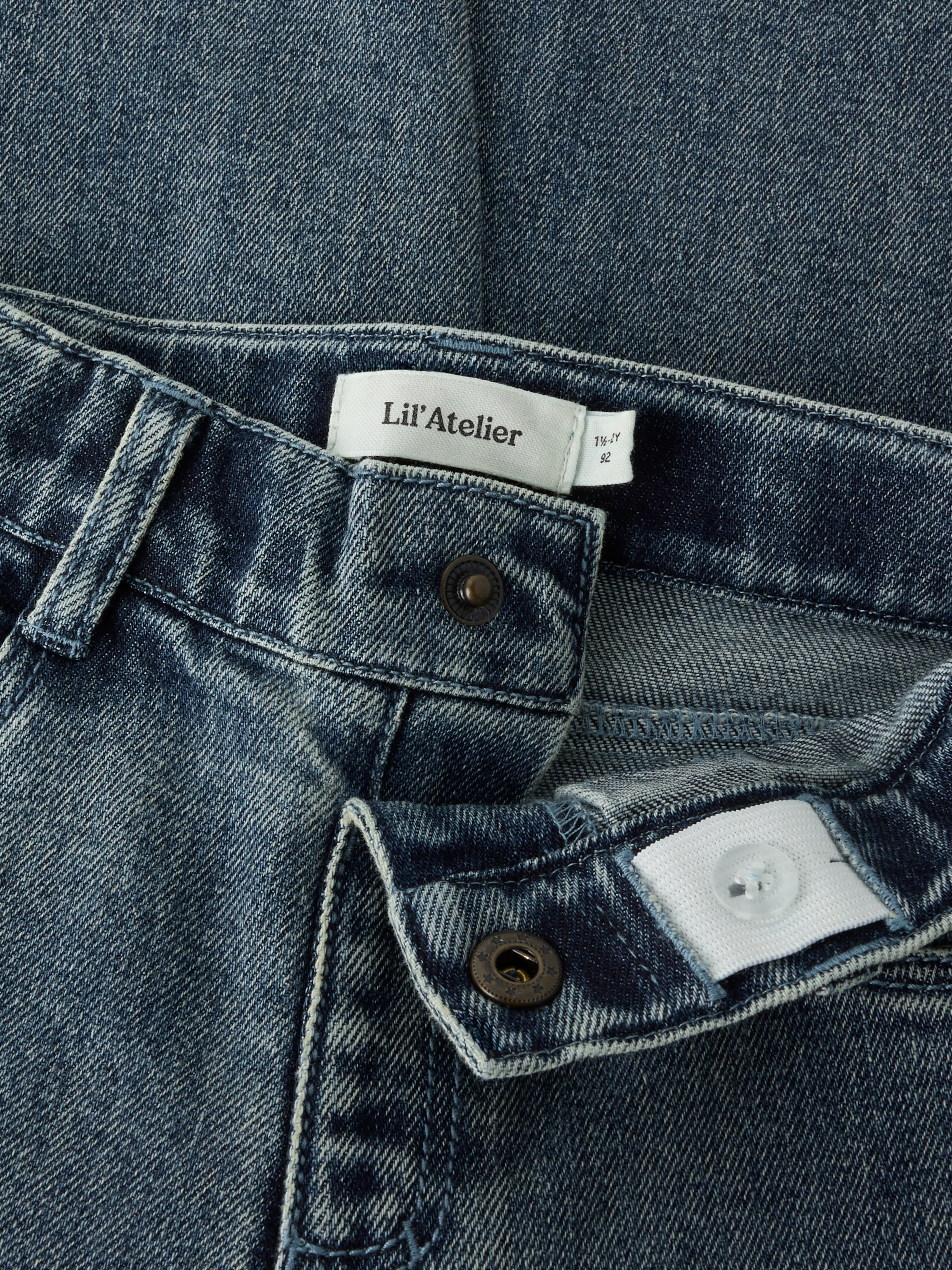 NMMROB BARREL DNM JEANS 6288-SE LIL Dark Blue Denim - 4