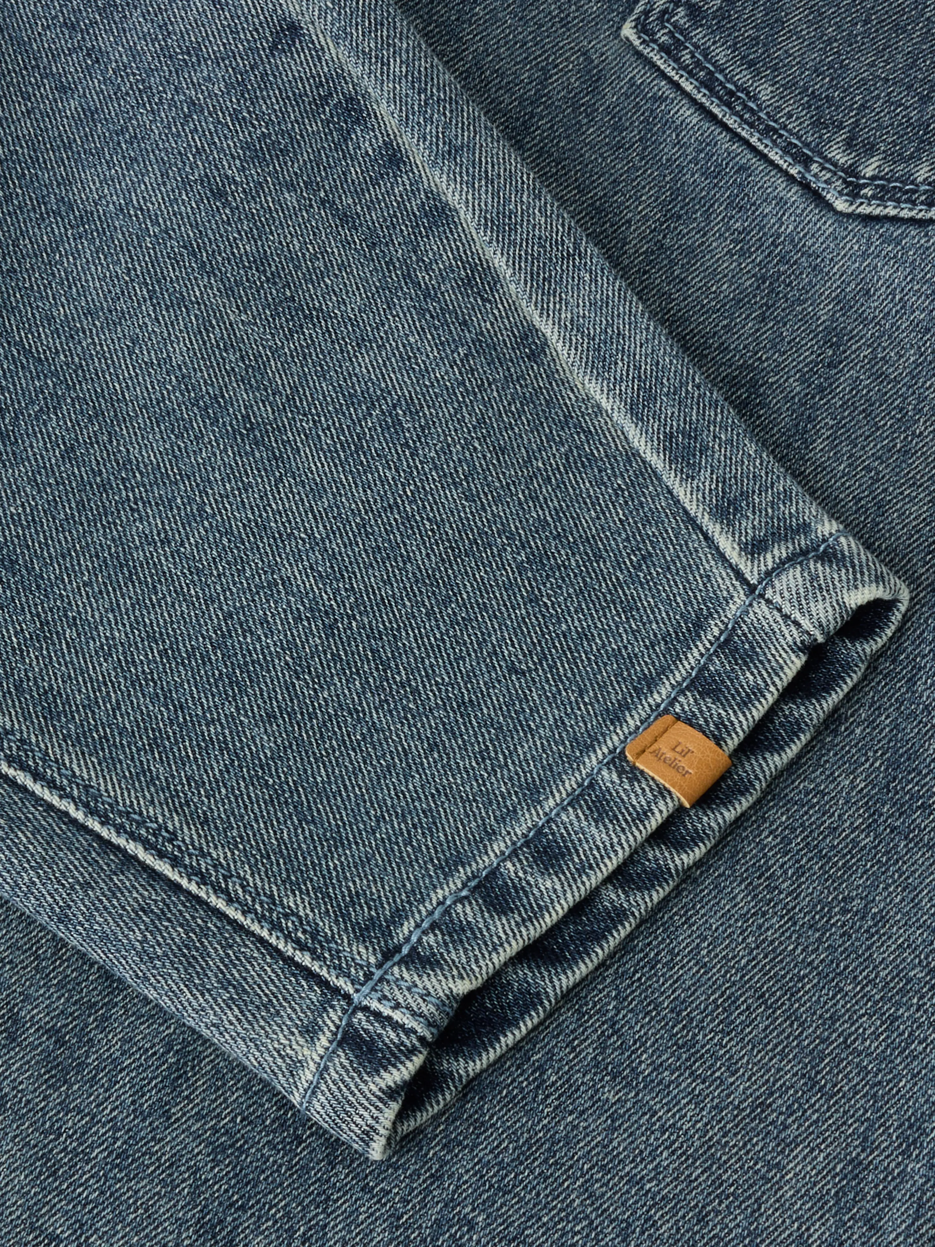 NMMROB BARREL DNM JEANS 6288-SE LIL Dark Blue Denim - 5