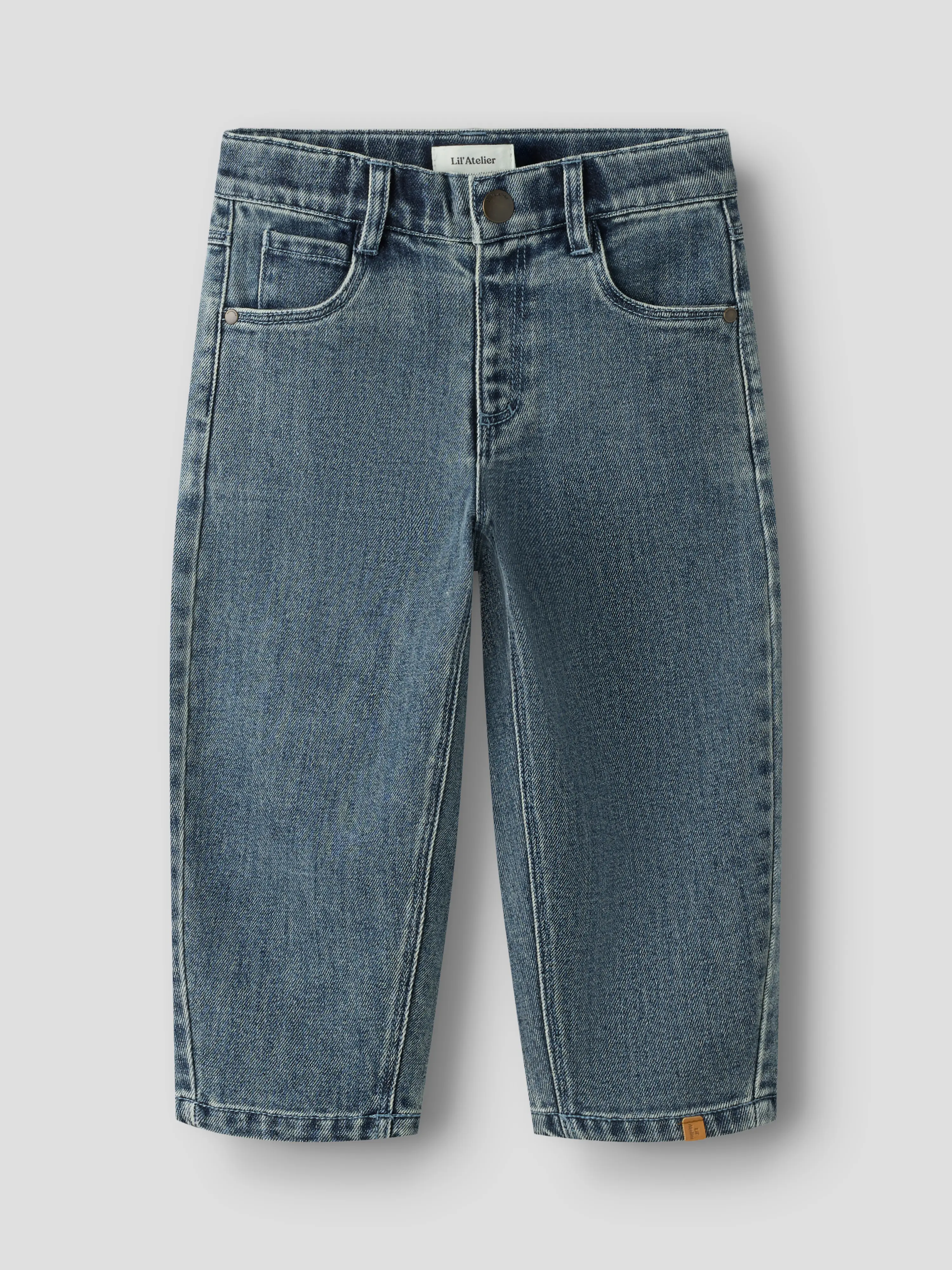 NMMROB BARREL DNM JEANS 6288-SE LIL Dark Blue Denim - 2