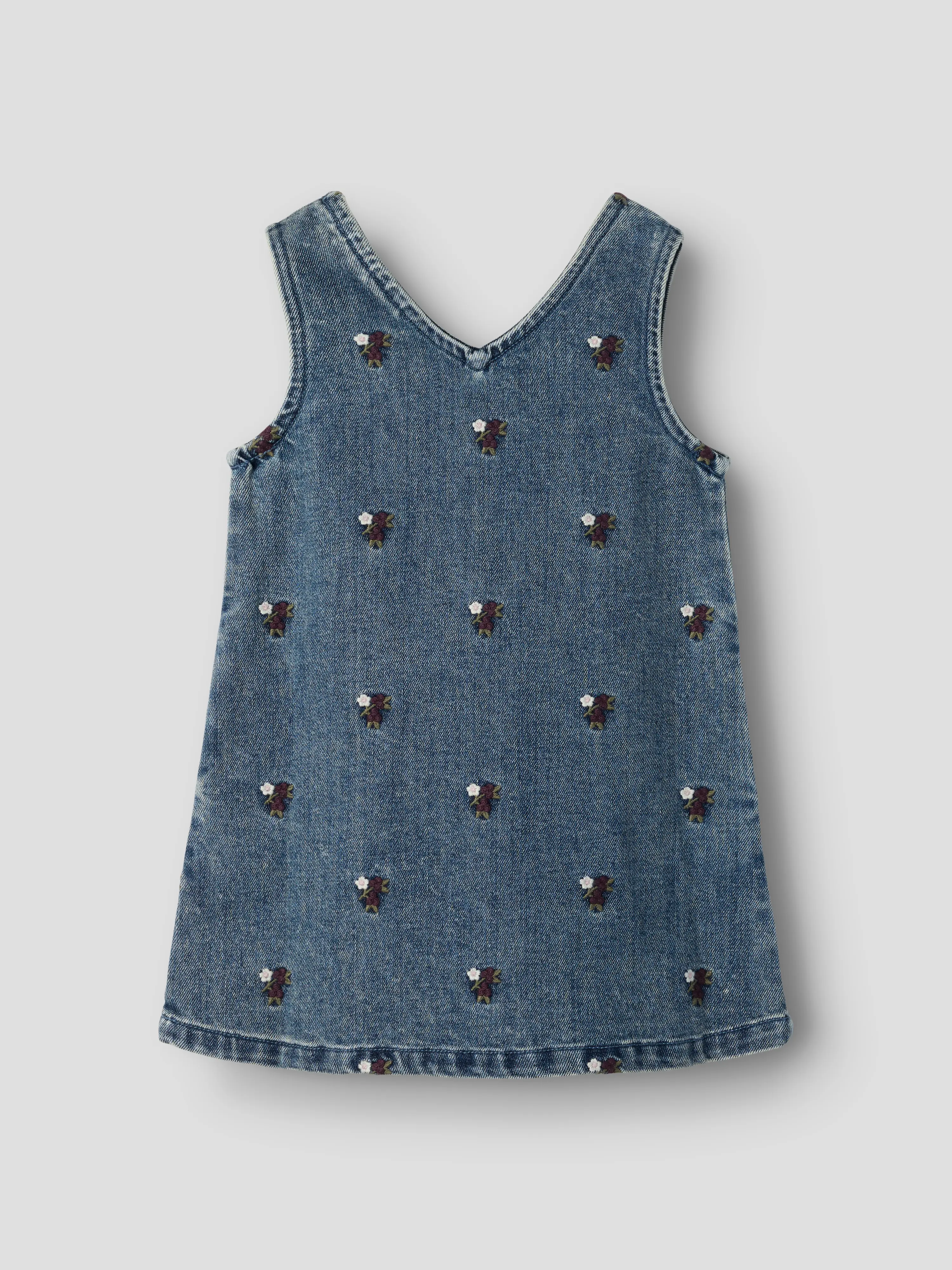 NMFROBERTA DNM SPENCER 6288-SE LIL Dark Blue Denim FLOWER EMB - 3