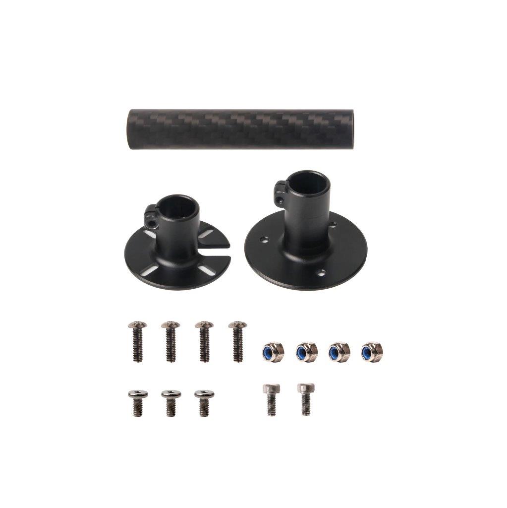 Holybro Fixed Carbon Fiber GPS mount for ZED-F9P Ultralight - 5
