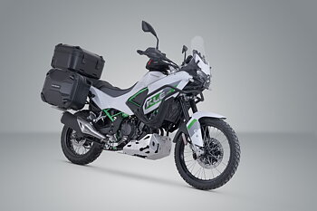 Adventure set DUSC with top case XL Black. Kawasaki KLE500 / KLE500 SE (26-).