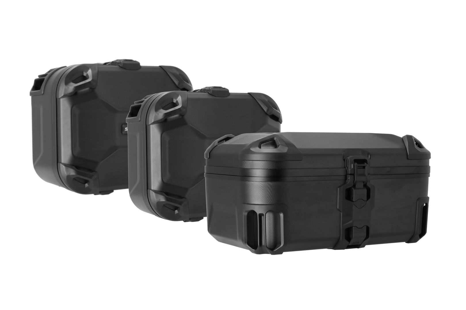 Adventure set DUSC with top case XL Black. Kawasaki KLE500 / KLE500 SE (26-).