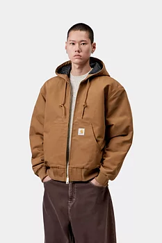 Carhartt WIP OG Active Jacket Hamilton Brown Rigid