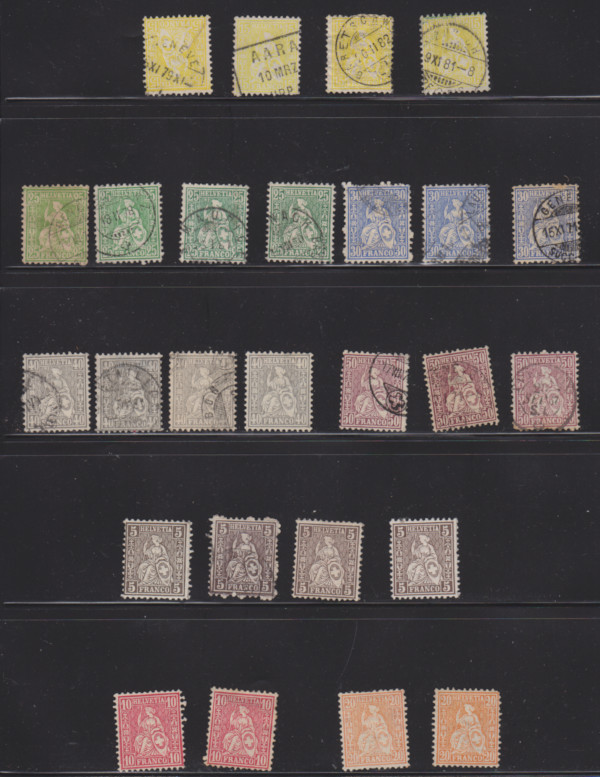Samling Schweiz 1862-1960-tal - 3
