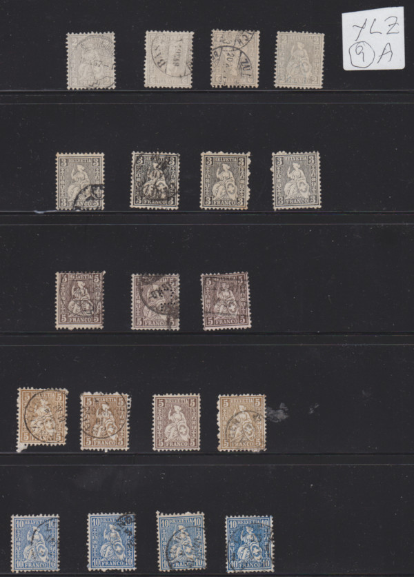Samling Schweiz 1862-1960-tal
