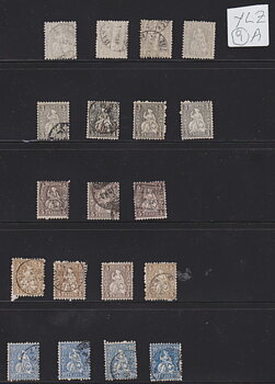 Samling Schweiz 1862-1960-tal