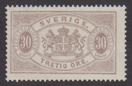 F TJ21b, 30 öre Tjänste **