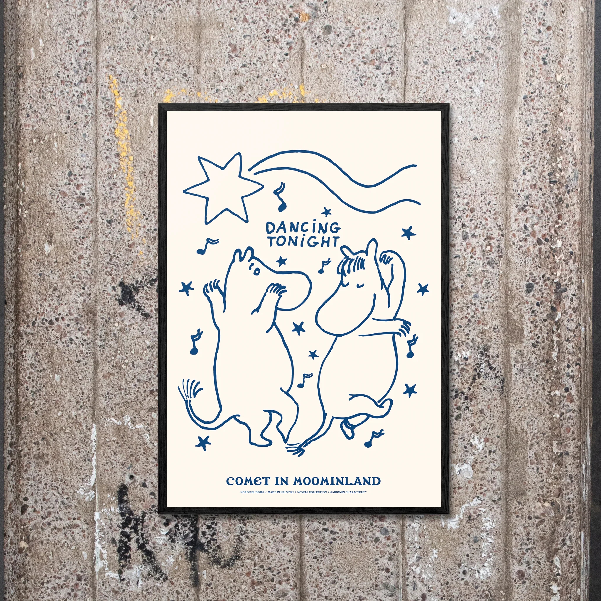 Mumin Affisch 30x40 cm - Novels Dancing - 2