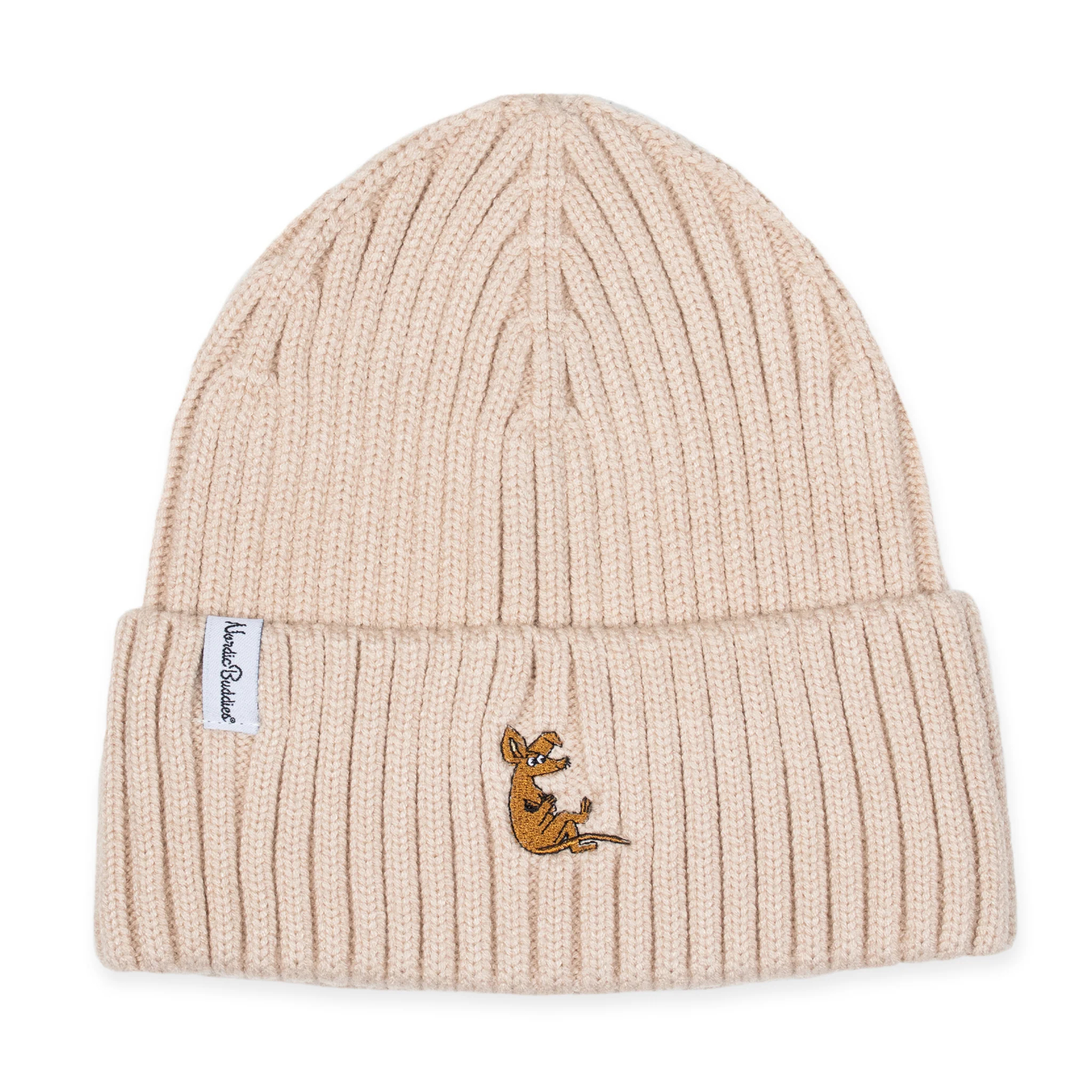 Mumin Mössa Vuxenstorlek - Sniff Beige