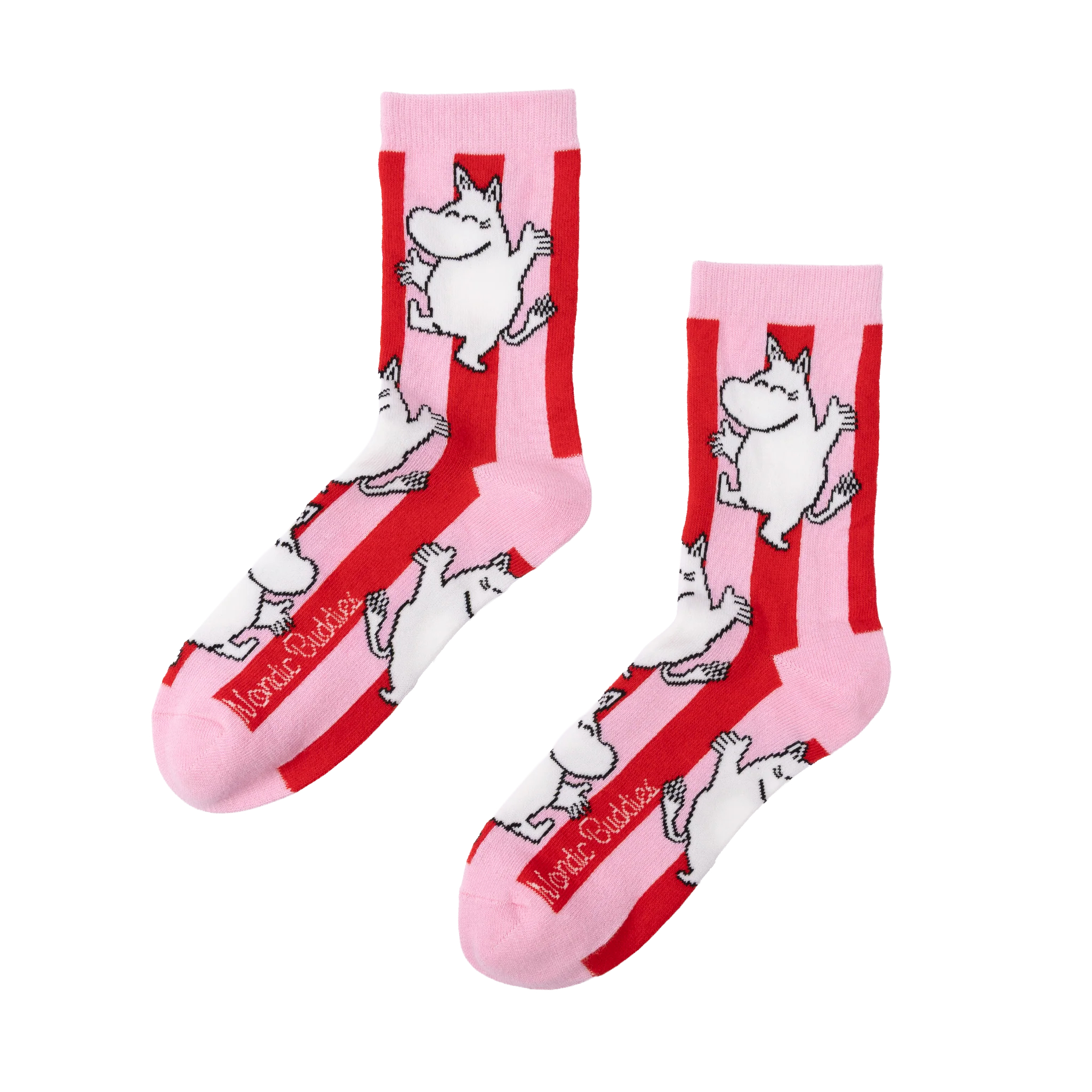  Mumin Damstrumpor i Presentförpackning - Moomin Christmas (Innehåller 2 par strumpor)  - 4