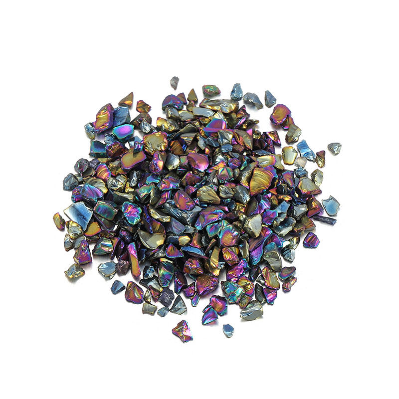 Glasstenar, 1-3mm, Metallic AB
