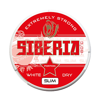 Siberia -80°C Extremely Strong White Dry Slim Portion
