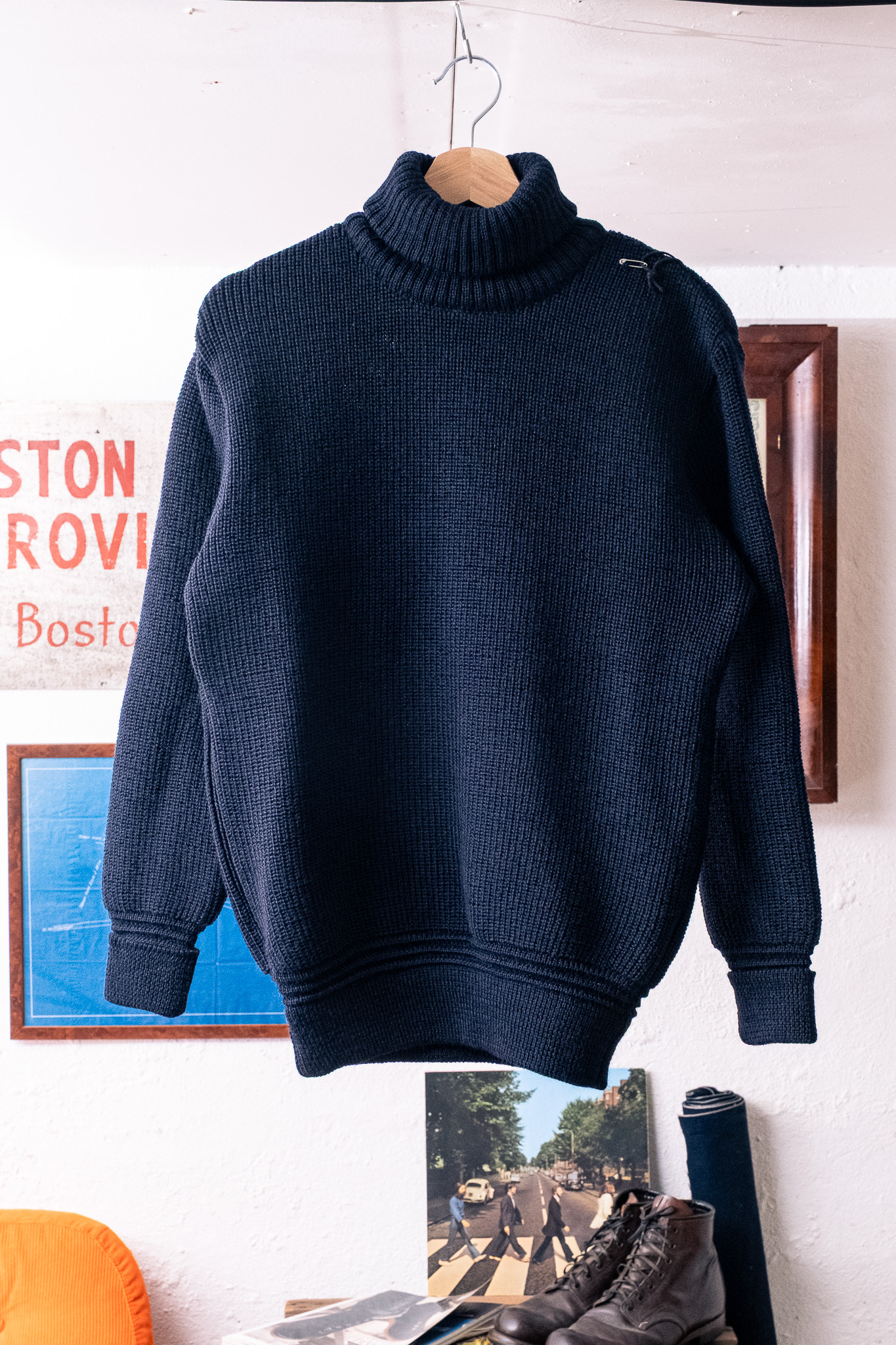 Heimat - U Boat Roll Neck Ink