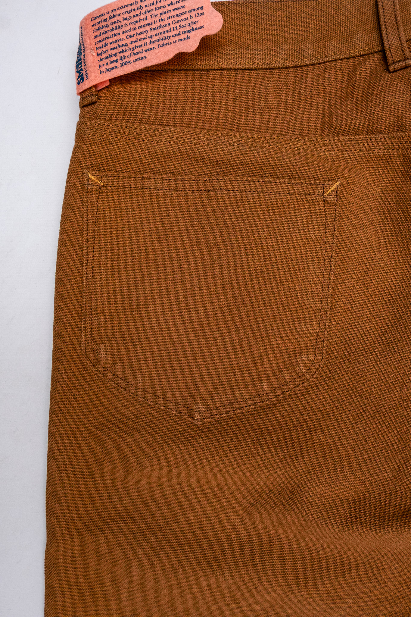 Indigofera - Duke Smithson Canvas Golden Brown 13oz - 9
