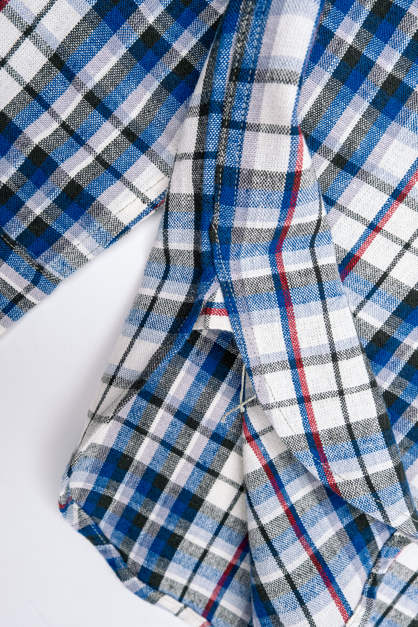 Warehouse & Co - Long Sleeve Checked Work Shirt Pattern B Blue - 4