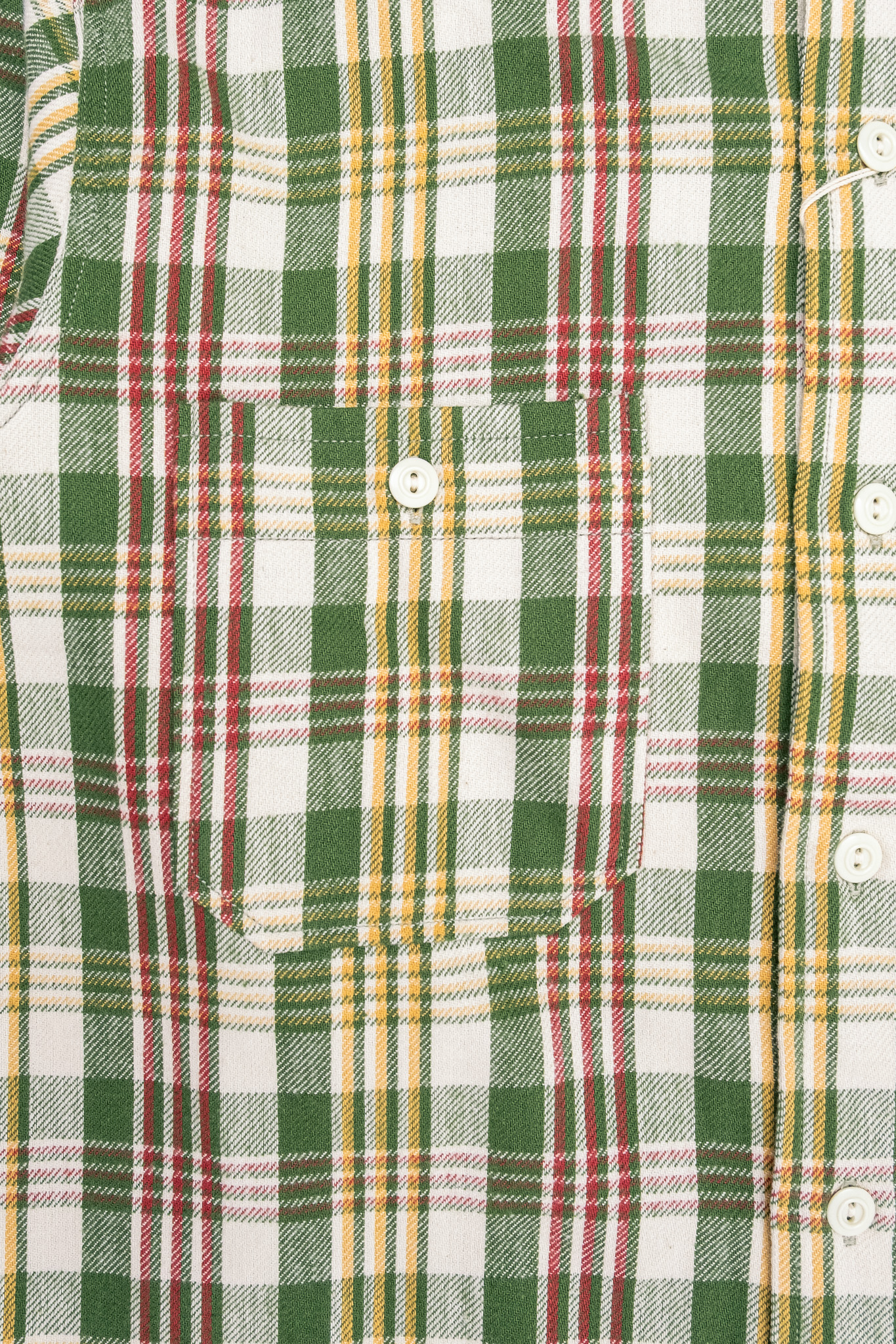 Warehouse & Co - The Everyday Flannel Pattern F Green - 4